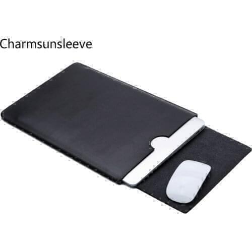 Charmsunsleeve For ASUS ZenBook Pro 15 UX580GD 15.6“ Ultra-thin Pouch Cover,Microfiber Leather Laptop Bag Sleeve Case