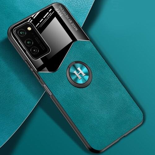 Case for Huawei P40 Pro Plus P40 Pro Enjoy 10 Plus Nova 7 PU Leather Magnetic Ring Bracket Back Cover Shell