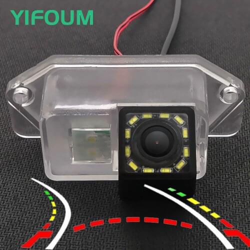 YIFOUM Dynamic Trajectory Tracks Car Rear View Camera For Mitsubishi Eclipse Lancer 8 9 10 EX EVO Mirage Pajero GTO Outlander