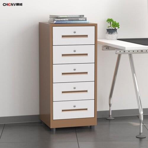 Customized File Cabinet Iron Locker Low Cabinet Office Locker Home Tools Chest of Drawer Small Cabinet with Lock under the Table