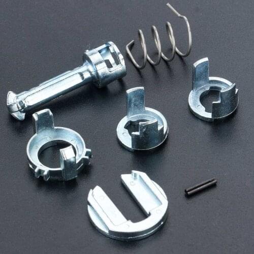 Metal Door Lock Cylinder Barrel Repair Kit Set Front Left/Right Side For BMW X5 E53 2000 2001 2002 2003 2004 2005 2006-2014