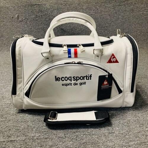 2021 New Golf Bag Sports Clothing Bag Leisure Travel Handbag Waterproof and Dustproof Shoe Bag PU Material