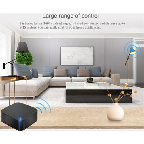 Ir Remote Control Smart Wifi Universal Infrared Tuya for Smart Home Control for TV DVD Aud Works with Amz
