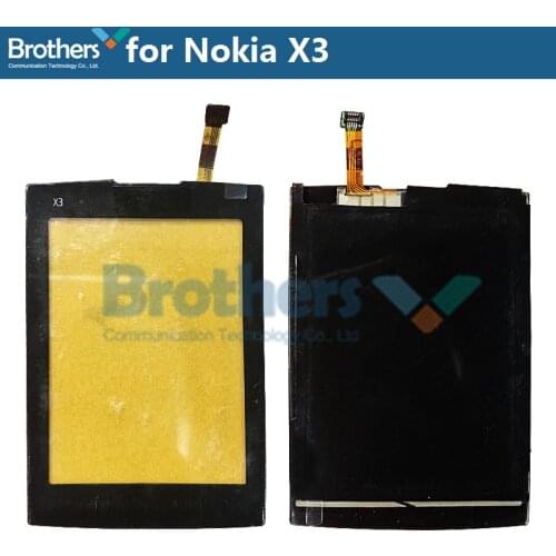 Touch Screen Digitizer for Nokia X3 Touch Panel for Nokia X3 Sensor Touch Glass Lens Phone Replacement Repair Part Test Top AAA