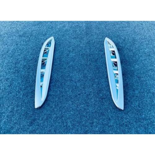 STYO For Toyota1 Harrier Venza XU80 2020 2021 ABS Chrome Front fog lights cover frame trim