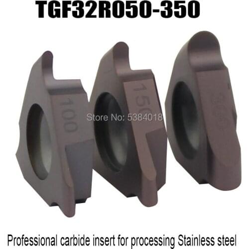 TGF32R050 to 300 Round ball head cnc machine cutter carbide inserts Turning cutting tools insert blade for Stainless steel