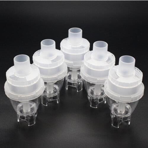 5pcs 6ML Nebulizer Drug Reservoir Universal Inhaler Cup Medicine Tank Cup Sprayer Compressor Nebulizer Spray Injector
