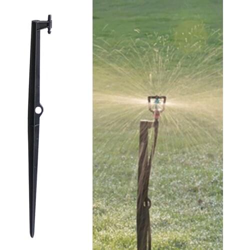 Rotating micro-nozzles bracket 45cm Long rod for agriculture garden Irrigation 4/7 mm hose connector 3 Pcs