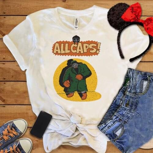 All Caps Graphic T Shirts Wearing A Mask Tee Unisex Casual Short Sleeve Tops 2021 Summer Clothing Women Funny Shirt