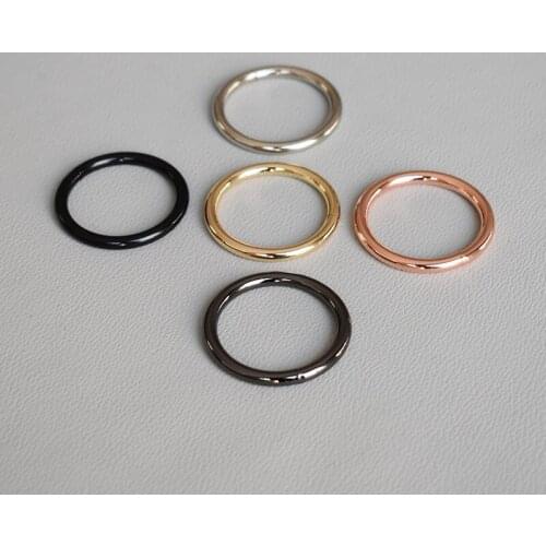 10 Pcs/Lot O ring adjustable ring clip buckles Hooks for 30mm handbag backpack DIY Dog Collar Accessories