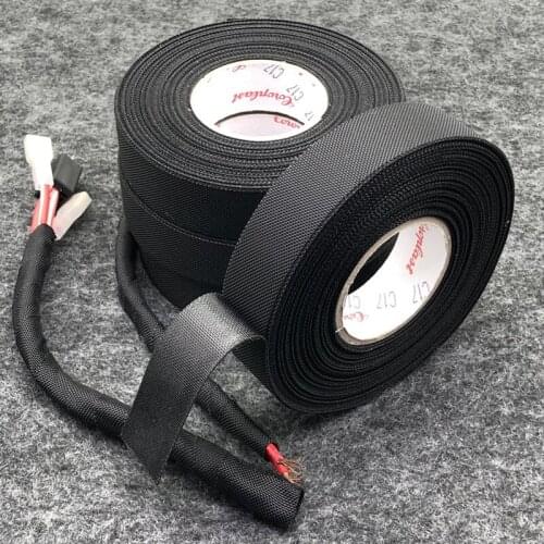 15M Heat-resistant Cloth tape Flannelette Wiring Harness Adhesive Tape For automobile Wire wrapping Cable Protection