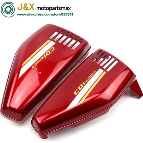Free Shipping CG king Europe 2 ERG motorcycle side cover CG125 CG150 side cover WY125-R side cover -10-3A battery cover pair
