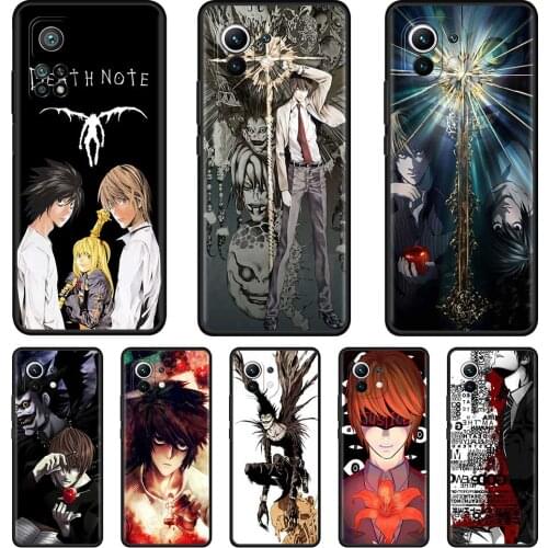DEATH NOTE L Lawliet Silicone Phone Case For Xiaomi Mi 11 Ultra 11i 10S 10T Pro Poco F3 Note 10 Lite 5G Celular Cover
