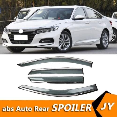 For Honda Accord 2018 Window Visor Vent Shades Sun Rain Deflector Guard For s Auto Accessories 4PCS/SET