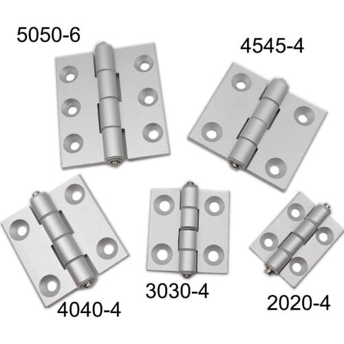 2020/3030/4040/4545/5050 Finished Aluminum Hinge Active Hinges Profile Connections