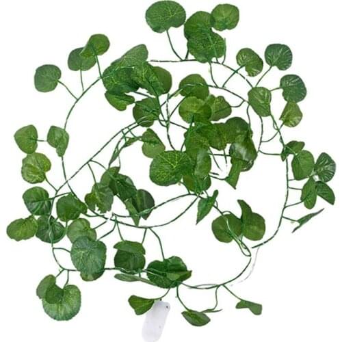 Artificial Ivy Garland LED Fairy Lights Simulation Cane Light String for Indoor Outdoor Decoration