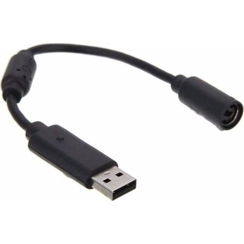 USB Breakaway Cable Cord Adapter for Xbox 360 Wired Gamepad Controller New Arrival