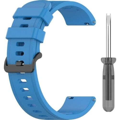 Soft Silicone Strap Wristband Strap Watch Band for-Amazfit Neo Smart Watch