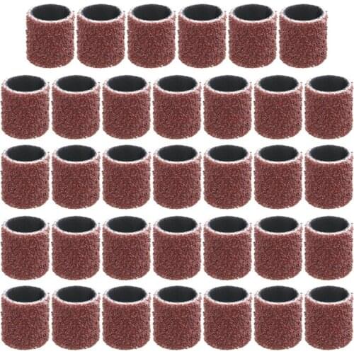 338pcs Drum Sanding Kit Abrasive Sanding Bands 1/2 '' 1/4 '' 3/8" Drill Chuck Sander Tool Set for Sanding Tool
