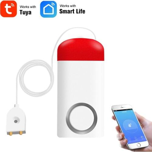 NEOCoolcam Wireless WiFi Water Leak Detector Flood Leakage Alerts Remote Monitor Leak Notifications by TUYA/Smart Life