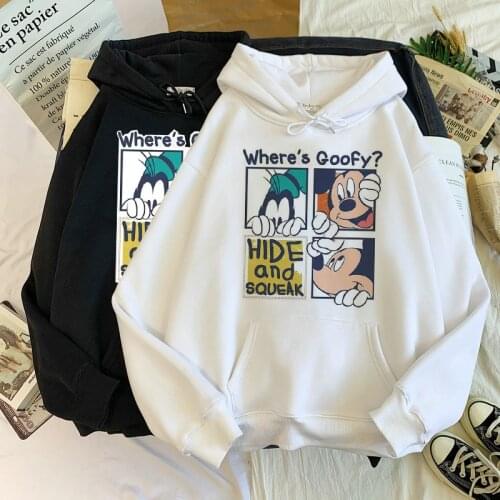 Harajuku Oversized Casual Vintage Korean Pullovers Hoodies Ulzzang Women Loose Plus Size Tops Kangaroo Pocket Kawaii Sweatshirts