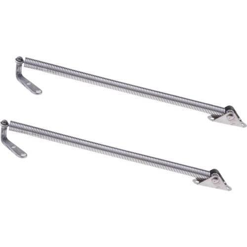2 Pcs Boat Stainless Steel Hatch Spring 8-1/4'' 210mm Adjuster Porthole Door