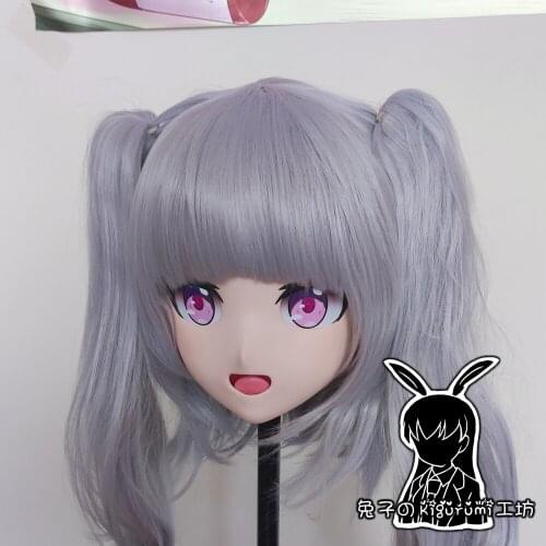 RB7207)Full Head Quality Handmade Female/Girl Resin Japanese Anime Cartoon Character Cosplay Kigurumi Mask