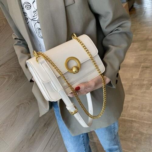 New Luxury Handbags Women Bags Designer High Quallty Simple Shoulder Bag ChainTote Fashion Flap Crossbody Bag For Women 2020