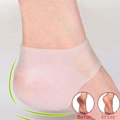 Silicone Foot Heel Sock Protector Moisturizing Gel Cracked Foot Skin Body Care Products Protection Pad Running Sport Accessories