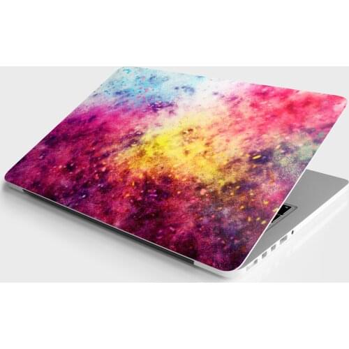 Sticker Master Colorful Dust 7 Laptop Vinyl Sticker Skin Cover For 10 12 13 14 15.4 15.6 16 17 19 " Inc Notebook decal for Macbook,asus,Acer,Hp,Lenovo,Huawei,Dell,Msi,Apple,Toshiba,Compaq