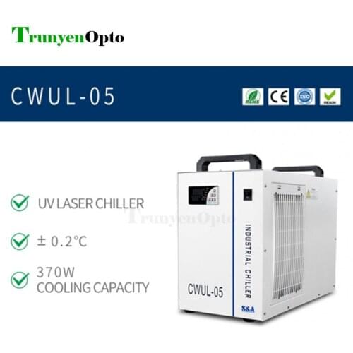 High Precision UV Laser Water Chillers CWUL-05 With Long Life Cycle