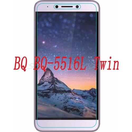 Smartphone Tempered Glass for BQ BQ-5516L Twin 5516 Explosion-proof Protective Film Screen Protector cover phone