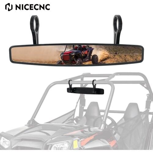 NICECNC UTV Rear View Mirror For Polaris RZR 4 800 2010-2014 900 2014-2018 2017 2016 XP 900 2012 170 2013 2015 Accessories