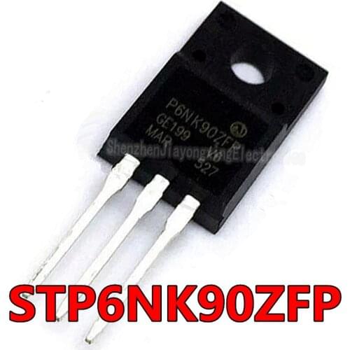 10pcs STP6NK90ZFP TO-220F STP6NK90Z TO-220 P6NK90ZFP STP6NK90 P6NK90 P6NK90Z 6NK90 TO220F
