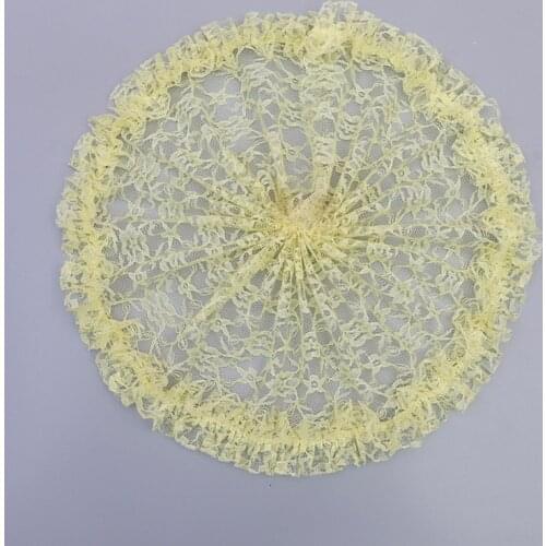 10Yards Lace Trim Lingerie Underwear Ruffle Pleated Fabric Wedding Dress High Quality