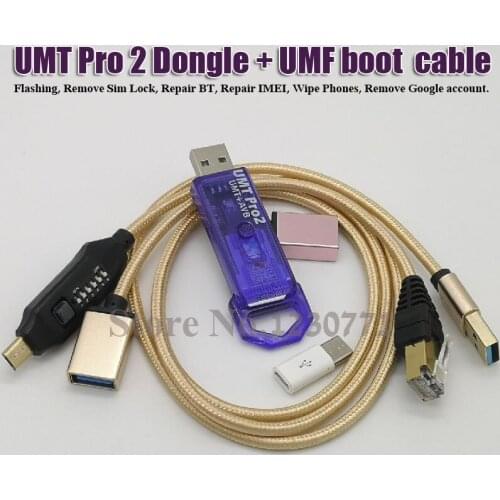 2020 original UMT Pro 2 Dongle ( UMT Dongle + AVB Dongle ) 2 in 1 function + UMF All boot cable