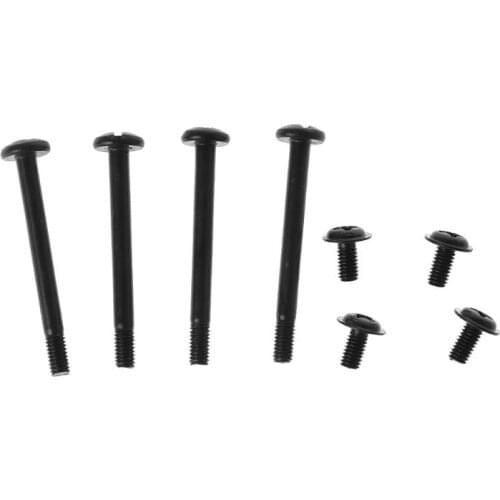 8PCS Screws Mixed M3x 6mm 30mm Water Cooling Radiator Accessories Black M3 Screw