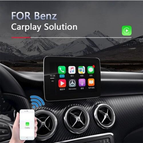 Navihua Wireless CarPlay For Benz A GLA CLA B C class E CLS W221 GLK GLE ML Apple carplay for bmw CarPlay Upgrade MMI system