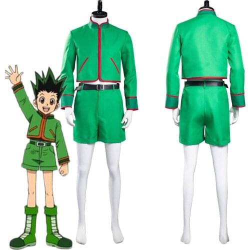 Fast delivery Anime cosplay Hunter X Hunter GON FREECSS Cosplay Costume Outfits Halloween Carnival undefined Suit men clothing