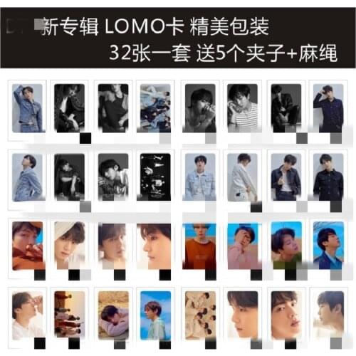 KPOP Bangtan Boys New Personal Model LOMO Card Small Card Photo Photo Mito Surrounding The Same Paragraph