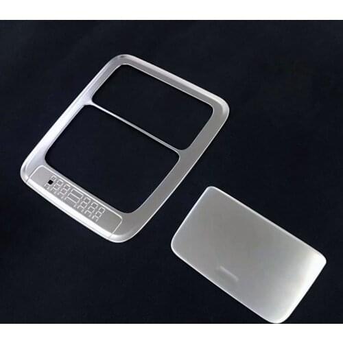 ABS Chrome Matte Front Rear Reading Light Lamp Decoration Trim Frame Cover For Toyota Voxy Noah R80 2014 2015 2016 2017 2018