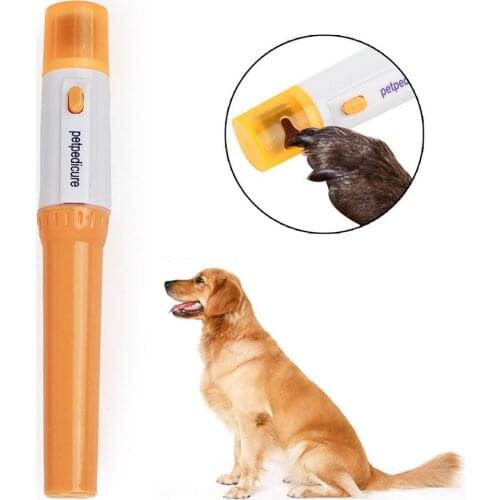 Pet Cat Dog Nail Grooming Grinder Trimmer Clipper Portable Electric Painless Dog Nail Clipper File Kit Pet Paw Grooming Tools