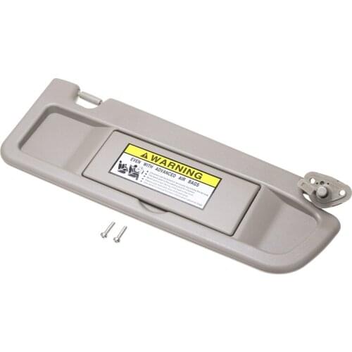 Mayitr 1pc Passenger Right Side Car Replacement Sun Visor 83230-SNA-A01ZE Fit For Honda Civic 2009-2011 Coupe Sedan