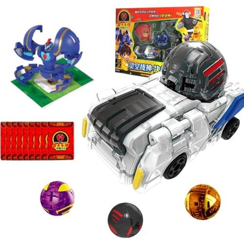 MONKART Deformation Monster Robot Eggs TURNING Car MECARDS Bakuball Bakucar Boy Toys Children Chrtistmas Gifts