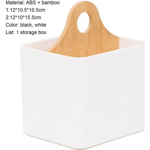 2021 New Desk Storage Box Multi-function Detachable Bamboo Wide Application Desks Pencil Holder Space Saving Design Pen Case