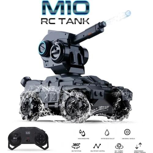 RC Car Mecha Water Bomb Tank Intelligent Remote Control Programming Stunt Car Toy Sports Boys Toy Birthday Gift