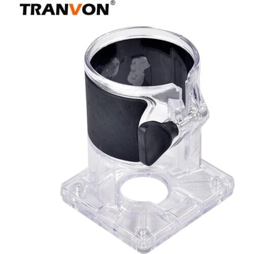 TRANVON Adjustable Electric Woodworking Trimming Balance Accessories Trimming Machine Base Thickening Plastic Base