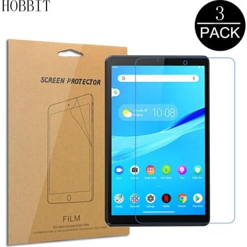 3PCS Full Cover Screen Protector For Lenovo TAB M8 Tablet Clear LCD PET Anti-Scratch Protective Film TB-8505F TB-8705F TB-8505