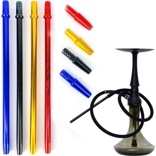 1Pcs Hookah Handle 30cm Aluminum Shisha Stem Handle Suit Narguile Sheesha Tobacco Tubes Smoking Accessories Chicha Handle Stem