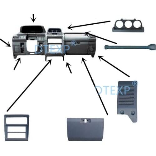 LHD Platform Assy for Pajero V31 V32 V33 V43 Trumpet Cover for Montero Sound Dirty Proof